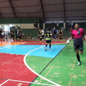 Aquecimento da Equipe de Futsal Masculino