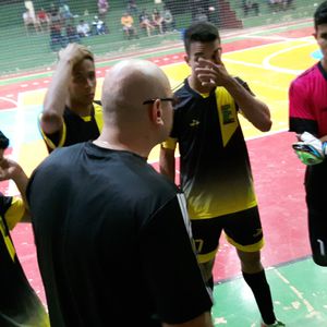 Parada técnica no Futsal Masculino